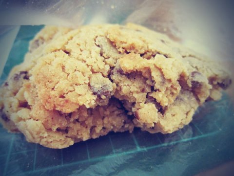 my major fail of a chocolate chip cookie