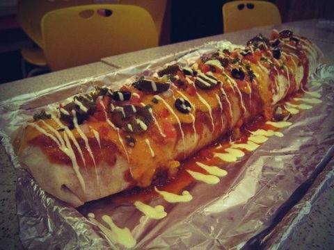 the Godzilla Burrito, Php1200