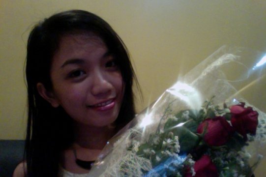 I love getting flowers~